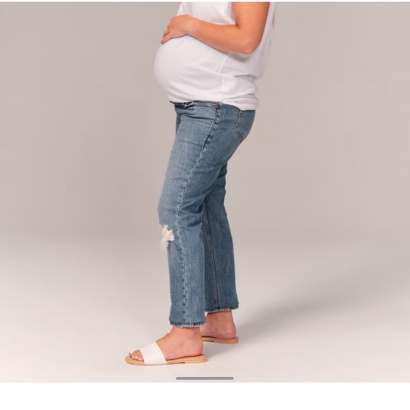 Abercrombie & Fitch Jeans Womens Abercrombie Fitch Maternity Ankle Straight Jean Size R